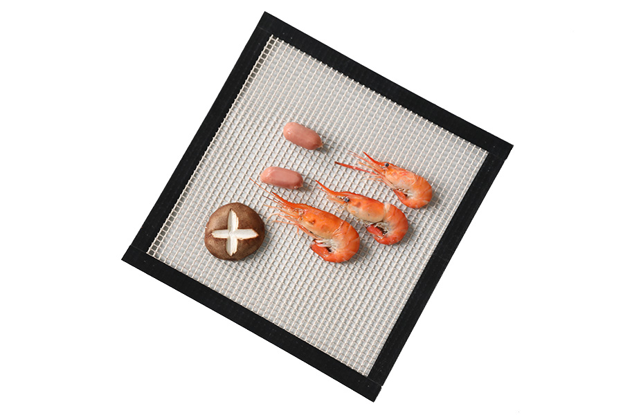 Tappetino in rete per barbecue resistente al calore