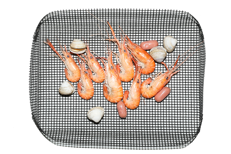 Cestino in rete resistente al calore